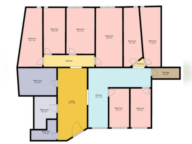 Quarto Mobiliado Alugueres de longa duração em Budapest
