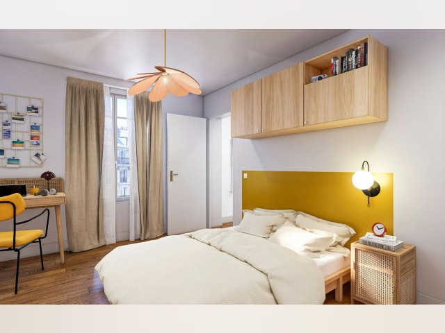 Quarto Mobiliado Alugueres de longa duração em Paris