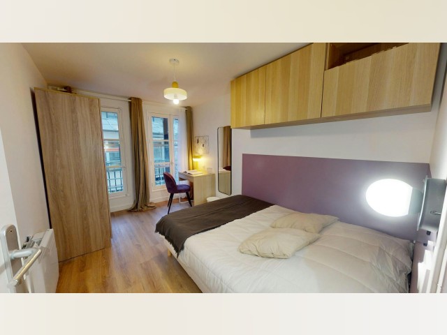 Quarto Mobiliado Alugueres de longa duração em Paris
