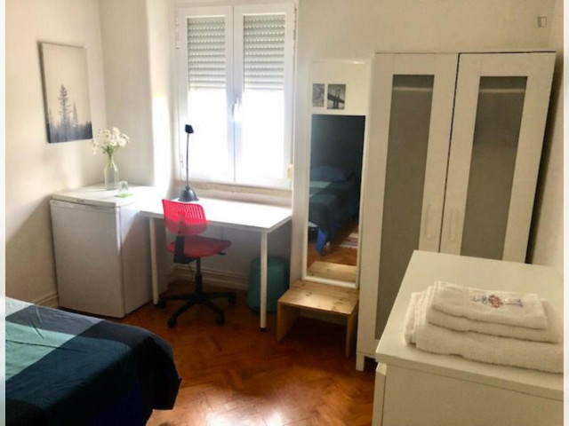 Quarto Mobiliado Alugueres de longa duração em Lisboa